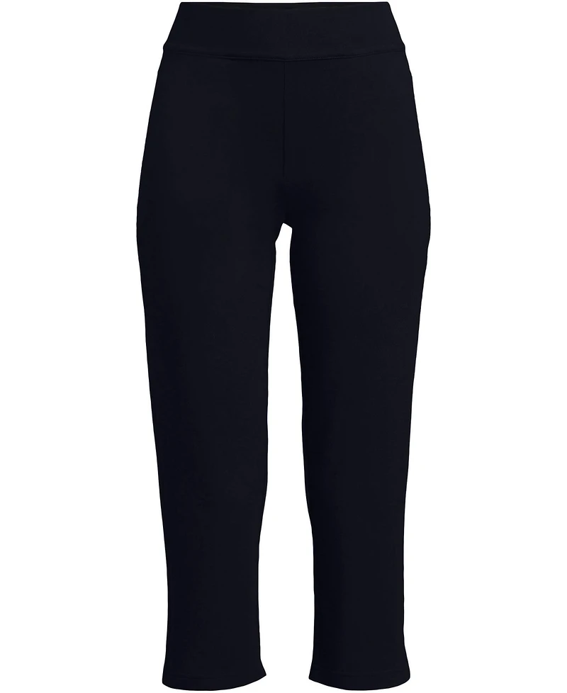 Lands' End Women's Starfish High Rise Longline Capri Pants