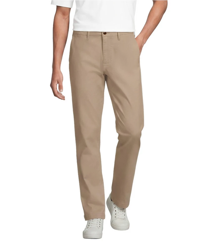 Lands' End Men's Knockabout Comfort Waist Classic Straight Fit Chino Pant