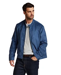 Weatherproof Men's Moto Microsuede Jacket
