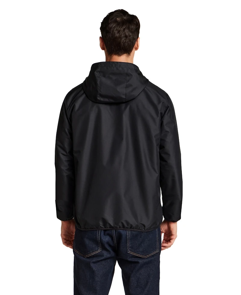 Weatherproof Men's Hooded Water-Resistant Lightweight Windbreaker Jacket