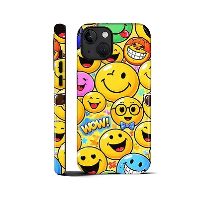 Lisen 2-Layer Smile Riot Phone Case Compatible with Apple iPhone 17 Pro Max