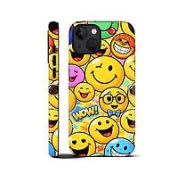 Lisen 2-Layer Smile Riot Phone Case Compatible with Apple iPhone 17 Pro Max