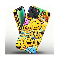 Lisen 2-Layer Smile Riot Phone Case Compatible with Apple iPhone 17 Pro Max