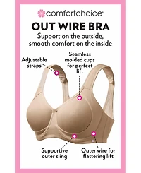 Comfort Choice Women's Out Wire Bra