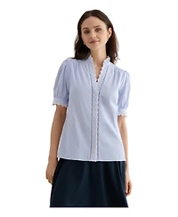 Hobbs London Women's Ginny Belted Pleated Midi Shirt Dress