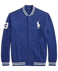 Polo Ralph Lauren Men's Big & Tall Pony Fleece Baseball Jacket