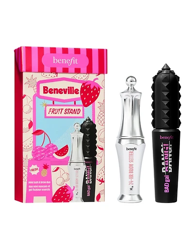 Benefit Cosmetics 2-Piece Beneville Fruit Stand Mini Mascara & Brow Gel Makeup Gift Set