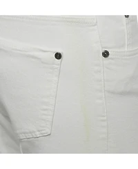 Pre-Owned Burberry Women's Micklesfield Mid-Rise Skinny-Leg Jeans