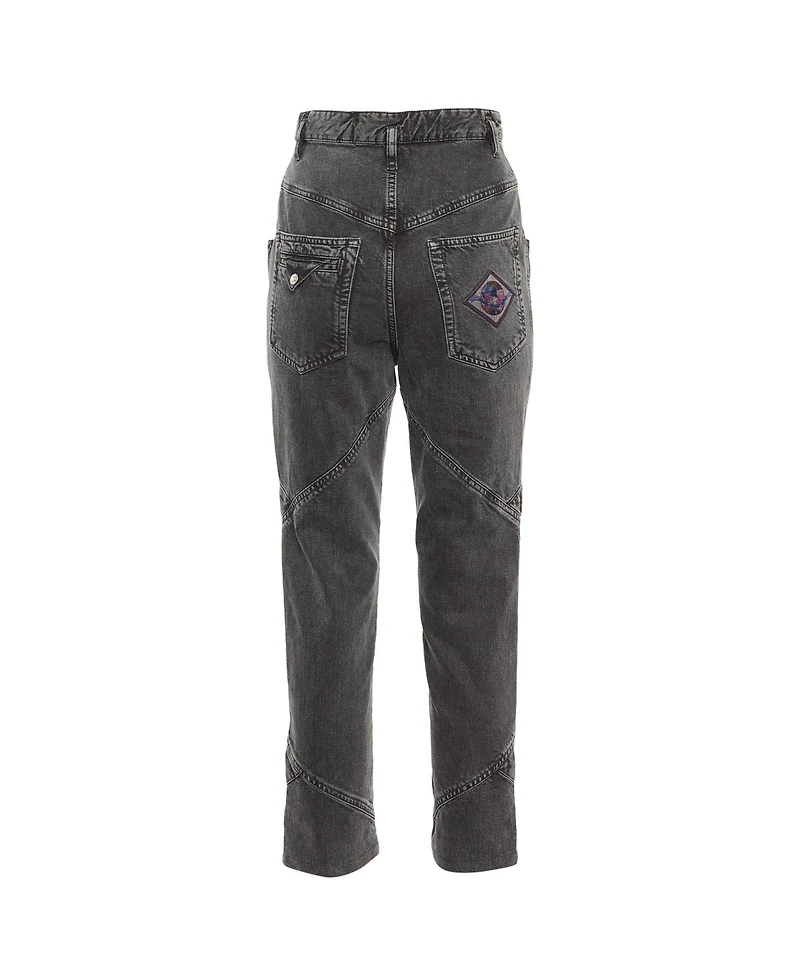 Pre-Owned Isabel Marant Women's Eloisa Straight-Leg Mid-Rise Jeans