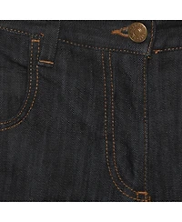 Pre-Owned Missoni Women's Mid-Rise Flared Denim Jeans with Chevron Detail
