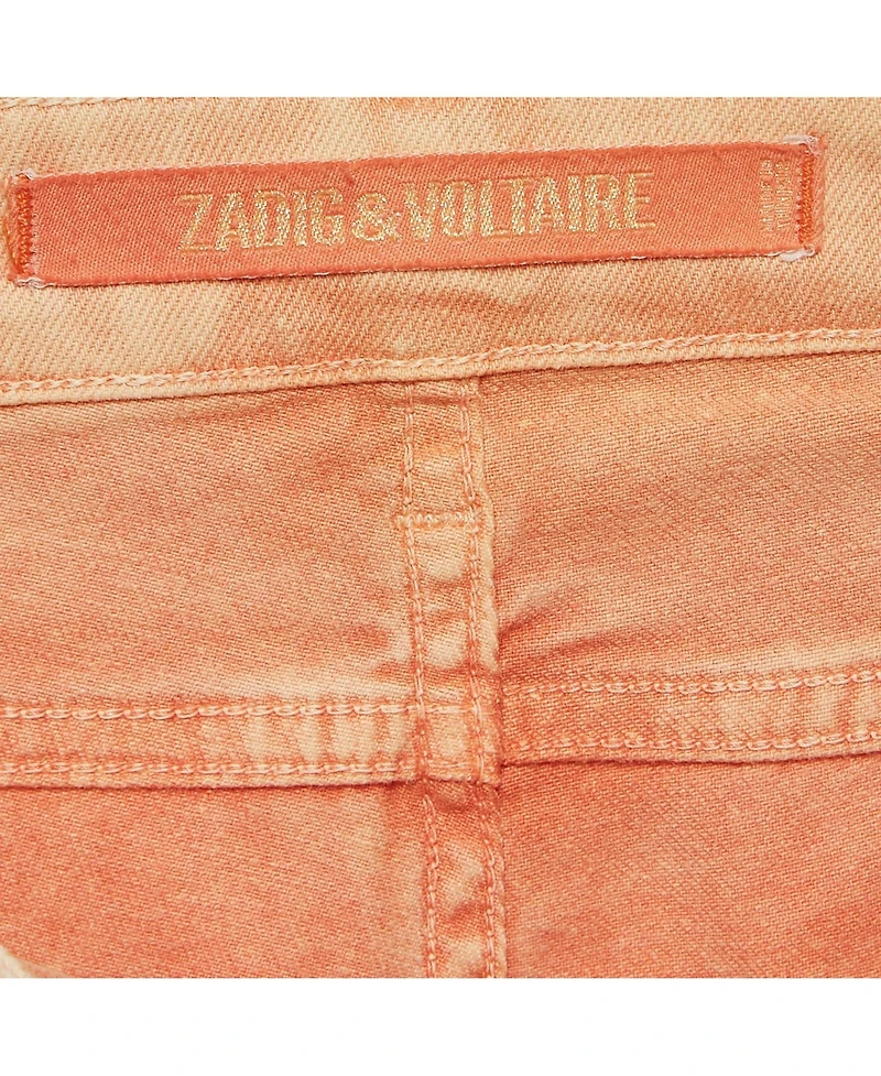Pre-Owned Zadig & Voltaire Women's Washed Denim Eva Snow Jeans
