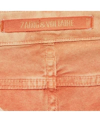 Pre-Owned Zadig & Voltaire Women's Washed Denim Eva Snow Jeans