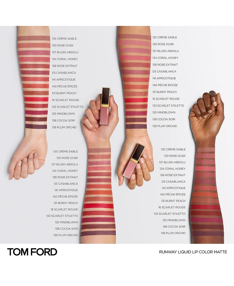 Tom Ford Runway Liquid Lip Color Matte Lipstick, 0.2 oz.