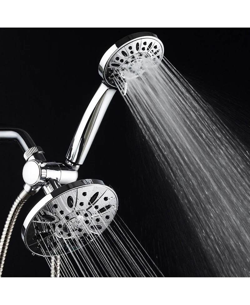 Cyqbd 6" 3-Way Rainfall Showerhead with Handheld Combo