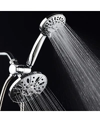Cyqbd 6" 3-Way Rainfall Showerhead with Handheld Combo