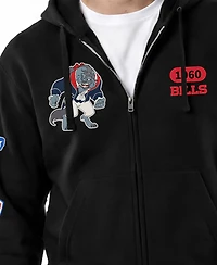 Champion Men's Black Buffalo Bills Disney X Champion All Star Full-Zip Hoodie