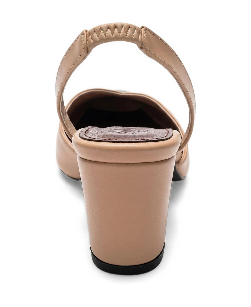 Prologue Shoes Women's Maruelle Block Heel Slingback Pump