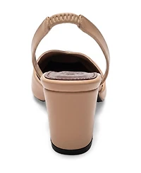 Prologue Shoes Women's Maruelle Block Heel Slingback Pump