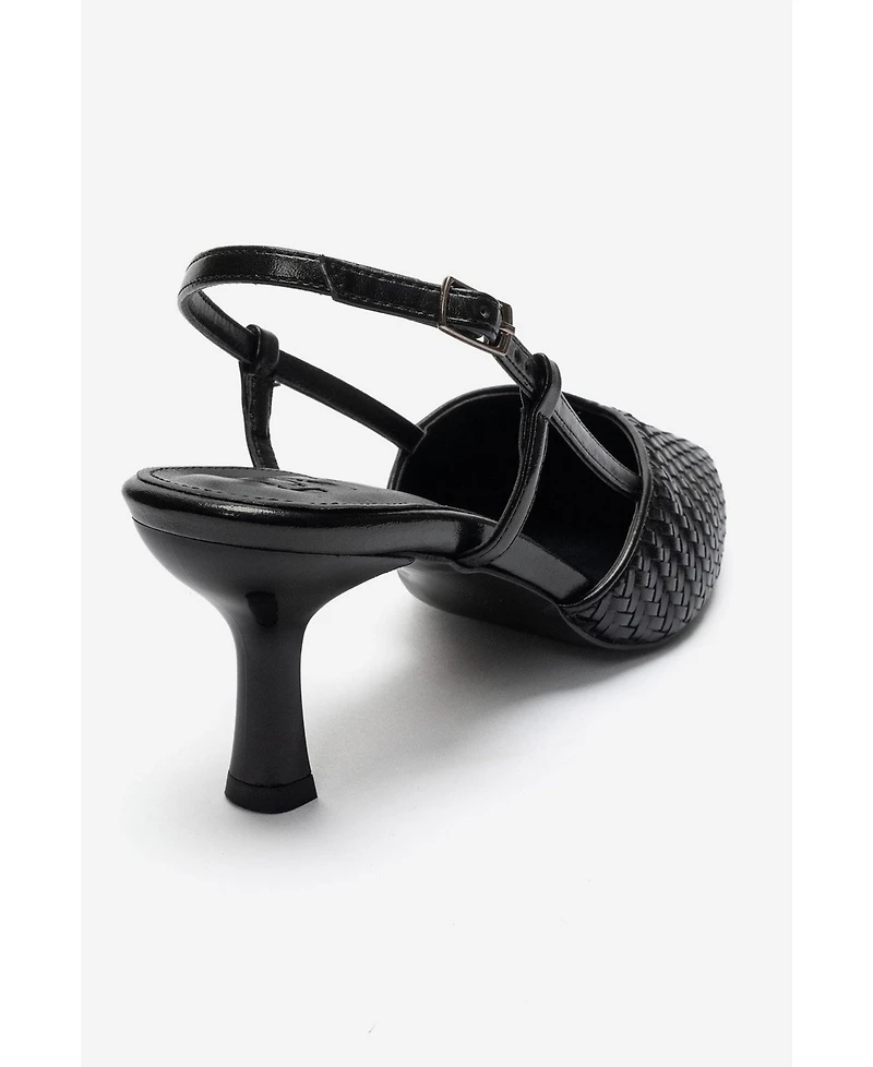 Prologue Shoes Women's Mavero Slingback Stiletto Pump