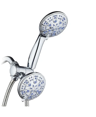 Cyqbd 4" Showerbo 30-Setting Chrome Jets 2.5 Gpm
