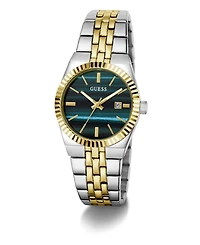 Guess Women's Quartz Two-Tone Stainless Steel Watch 32mm