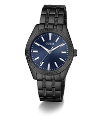 Guess Men's Quartz Black Stainless Steel Watch 40mm