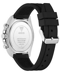 Guess Men's Quartz Black Stainless Steel Watch 42mm