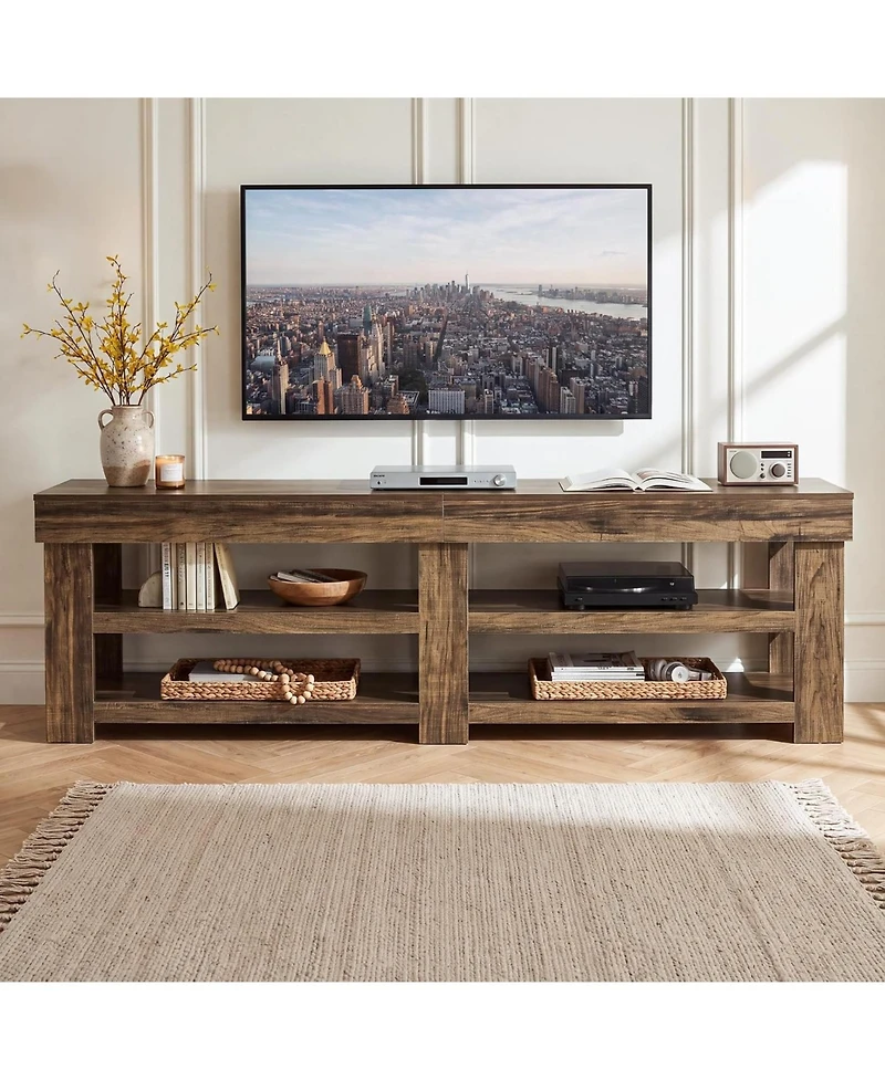 Tribesigns Tv Stand, Entertainment Center, Modern Media Console