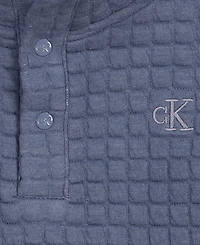 Calvin Klein Baby Boys' Long-Sleeve Mock-Neck Top and Joggers, 2-Piece Set