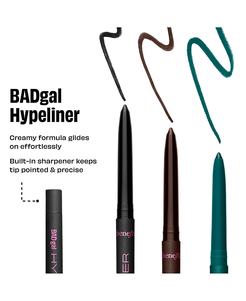 Benefit Cosmetics 2-Piece BADgal Hypetower Eye Makeup Duo Mascara & Eyeliner Gift Set
