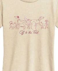 Hybrid Apparel Plus Disney Graphic Short-Sleeve T-Shirt