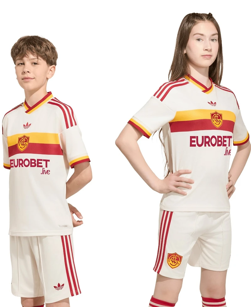 Adidas Boys' and Girls' As Roma 2026/27 Away Replica Jersey