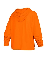 Pressbox Women's Nelson Tennessee Volunteers Hooded Slub Oversized Long-Sleeve T-Shirt