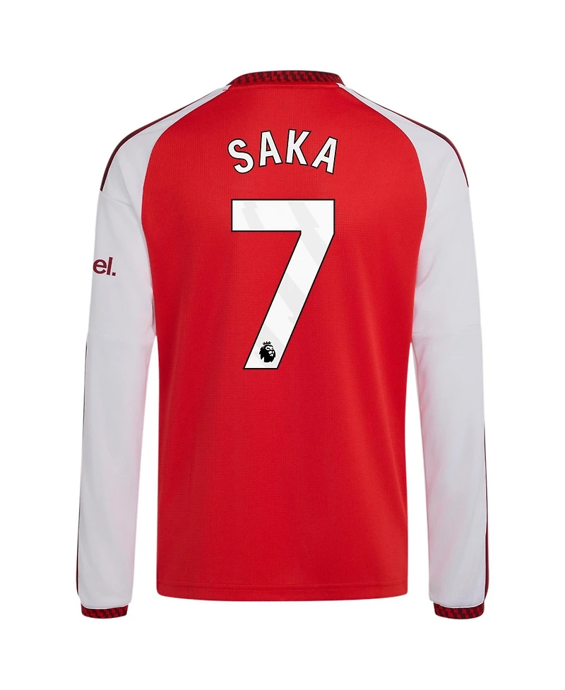 Adidas Boys' and Girls' Bukayo Saka 2026/27 Home Replica Long-Sleeve Jersey