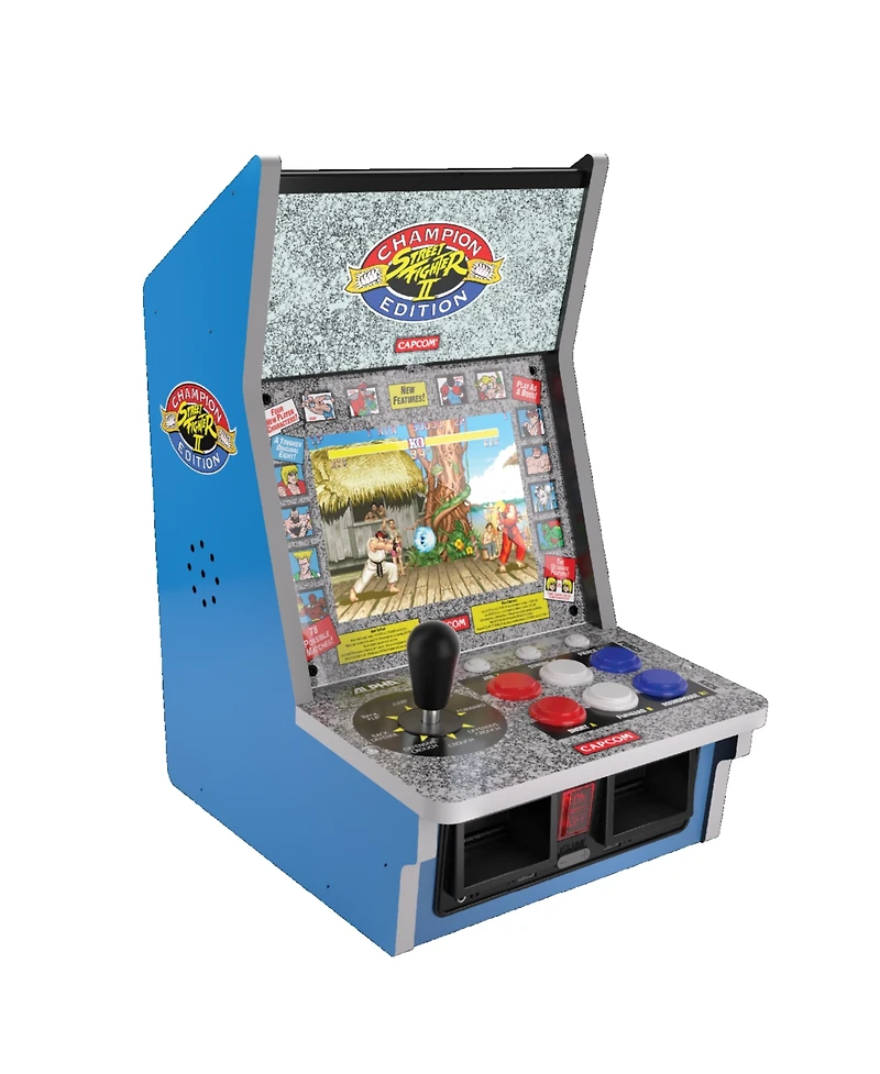 Blaze Entertainment Evercade Alpha Street Fighter 6-Game Bartop Arcade Console