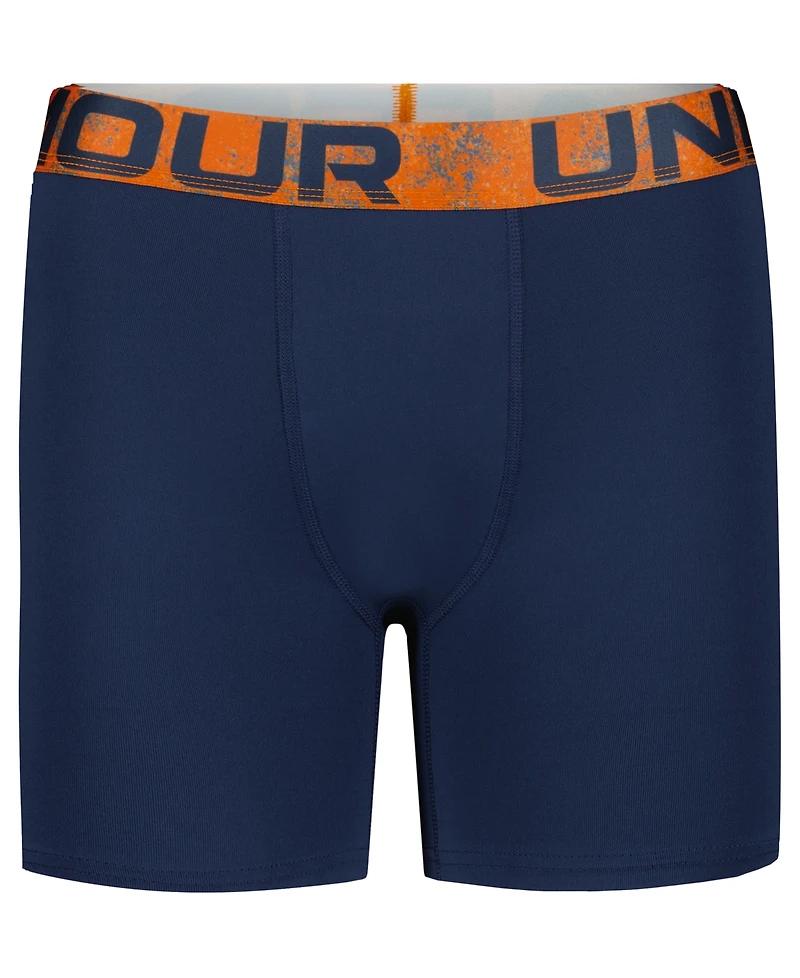 Under Armour Men's Ua Performance Tech Four-Way Stretch Boxer Briefs, 3-Pack
