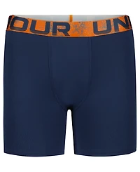 Under Armour Men's Ua Performance Tech Four-Way Stretch Boxer Briefs, 3-Pack