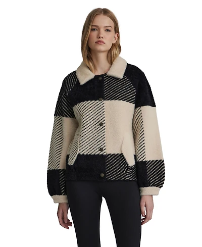 Nvlt Women's Eyelash Bomber Coatigan
