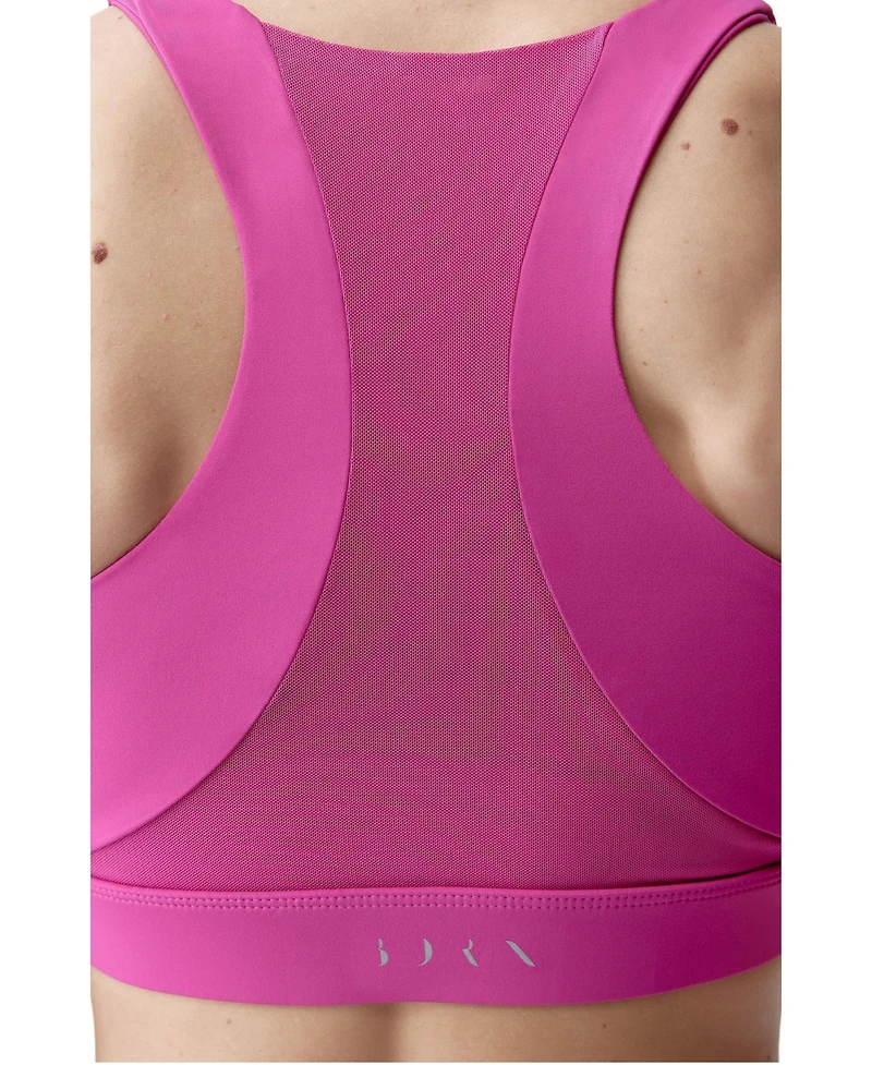 Born Living Yoga Women's Padma 2.0 High-Support Performance Sports Top