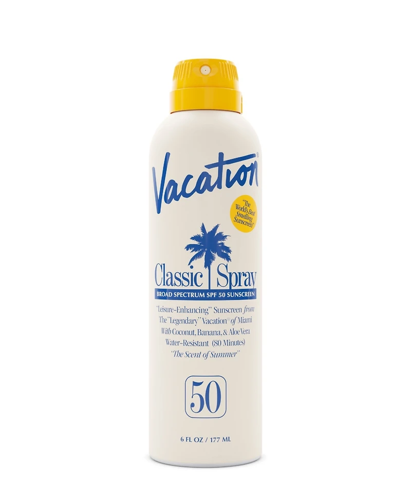 Vacation Classic Spray Spf 50 Sunscreen, 6 oz.