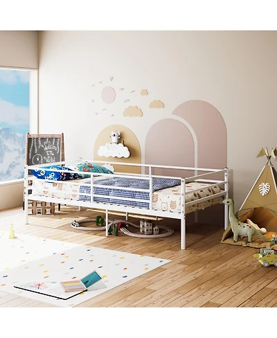 Streamdale Furniture Sturdy Metal Bed Frame for Kids