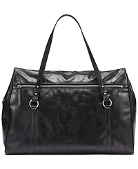 Dkny Skye Large Faux Leather Snap Closure Satchel