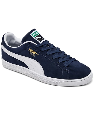 Puma Men's Suede Classic Retro Low-Top Sneakers from Finish Line