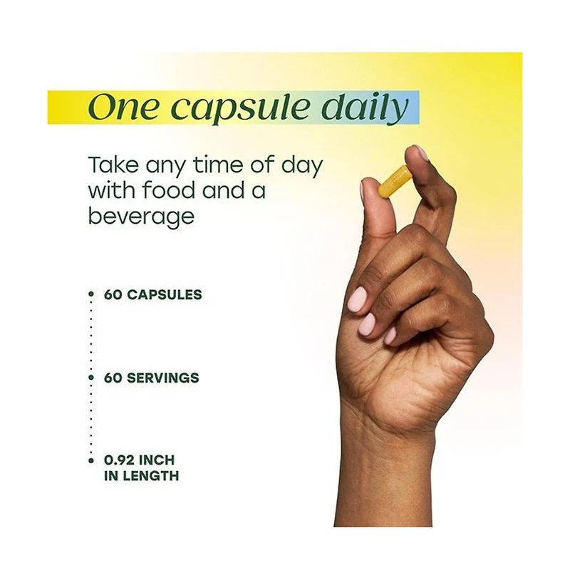 MegaFood High Absorption CoQ10 200mg Per Serving With Black Pepper, 60 Capsules