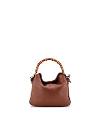 Pre-Owned Gucci Diana Nm Bamboo Shoulder Bag Leather