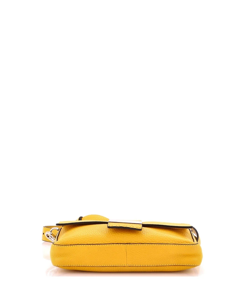 Pre-Owned Fendi Medium Selleria Baguette Convertible Belt Bag Leather