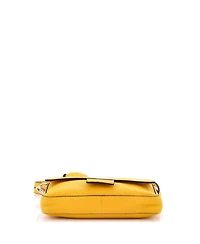 Pre-Owned Fendi Medium Selleria Baguette Convertible Belt Bag Leather