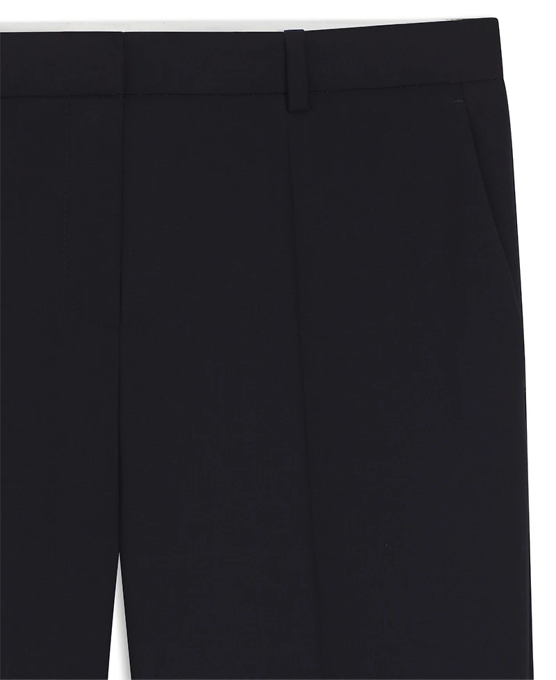Boss by Hugo Boss Women's Virgin Wool Regular-Fit High-Rise Pants