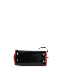 Pre-Owned Fendi Mini Resin Handle Peekaboo Bag Patent