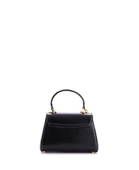 Pre-Owned Gucci Mini Horsebit 1955 Top Handle Flap Bag Leather